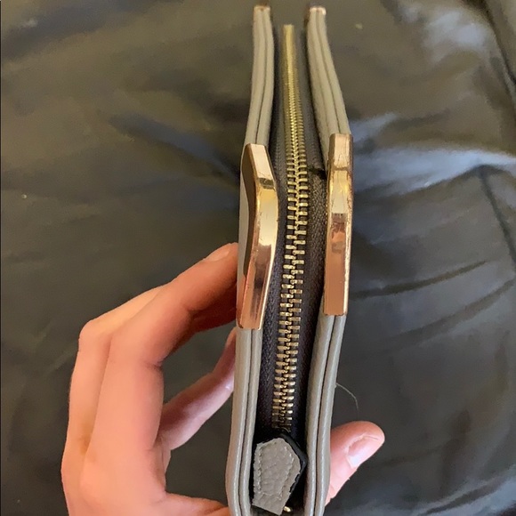 wallet - grey, rose gold frame - Picture 2 of 4